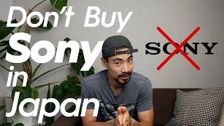 Travellers Beware: Why Buying Sony in Japan is a Bad Idea!