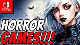 Best Horror Games on Nintendo Switch!! Halloween 2024