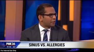 Sinus vs Allergies on Fox 26 Houston