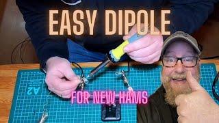 How to build an Easy Dipole for new Hams