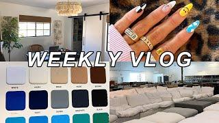 Vlog: Restoration Hardware Outlet, New Home Decor, Boyed Update, Nails