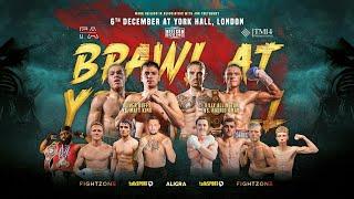 LIVE Boxing Tonight Brawl at York Hall! | Epic Fights & Rising Stars