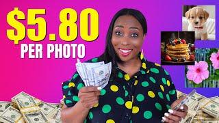 Sell Your Photos Online & Earn $5.80 PER PHOTO! (Easy Passive Income)