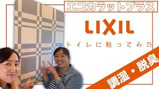 【DIY】LIXILエコカラットプラスをトイレに貼ってみた！