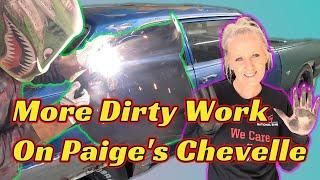 Fixing A Torn Inner Fender and A Little More Color for Paige's Chevelle