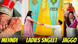 Finally Cheena Ka Ladies Sangeet, Mehndi & Jaggo | @YashalsVlogs