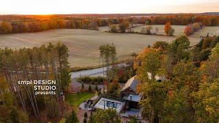 Rural Architectural Vacation Getaway 1 Hour from Toronto