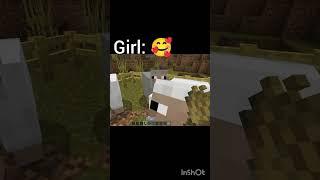 Boy vs girl in Minecraft #indiangameplay #minecraftfunny#funny