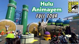 SDCC 2024 Hulu Animayhem Factory Experience FULL TOUR San Diego Comic Con