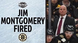 Bruins Fire Jim Montgomery