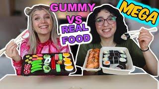 Gummy vs Real Food - MEGA EDITION || fraoules22