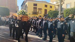 DESPEDIDA CON HONORES DEL AGENTE JUAN GARCÍA SALAR