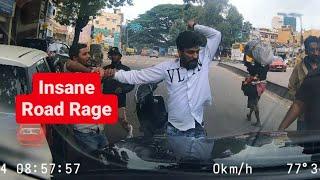 Insane road rage caught on dashcam