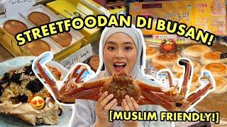 Busan Street Food Adventure: Snow Crab, Seafood, & Muslim-Friendly Delights! 