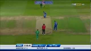 Morne Morkel clean Bowled Johnny Bairstow