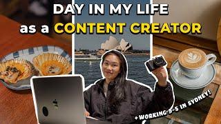 Day in My Life as a Content Creator in Sydney Australia! Food Vlog & Life Update!