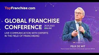 Invitation of Felix DeWit as a speaker of the Global Franchise Conference