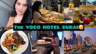 Lunch at VOCO Hotel Dubai | SUPER LUXURY hotel in the center of Dubai.