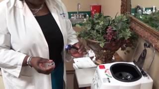 Dr. Stacy Haynes Demonstrating Regen Lab PRP Tube
