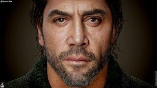 Javier Bardem(Real-time) - Hossein Diba