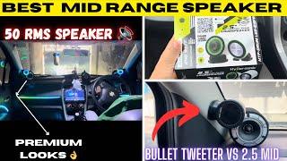 Best 2.5 mm mid ! Hypersonic 2.5 mid range installation! Best tweeter for cars ! Car audio upgrade