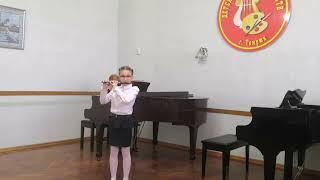 Daniel Hellbach Mini concertino Бондарева Ника 8лет.г.Темрюк