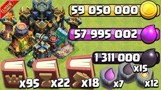 Maxing the March TH17 Update in Clash of Clans