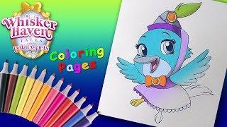 Whisker Haven Coloring Book #ForGirls #ForKids Ms. Featherbon Colorin Pages