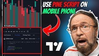 How To Use Pine Script in Tradingview Mobile | Pine Editor Tradingview Mobile Tutorial