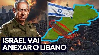 O Líbano vai perder o SUL para ISRAEL | ÁREA TAMPÃO contra o Hezbollah