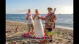 Maui Beach Wedding 2.2.2022 with Laki Kaahumanu