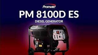 Promate PM8100D ES Diesel Generator