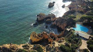 Portugal Travel 4K Drone - Praia dos Três Irmãos, Alvor