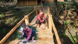 Build a wooden bridge and live in the girl's forest