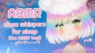 [ASMR] super close whispers + ear massage| yapping you to sleep| 3DIO/binaural #asmr