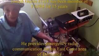 Amateur radio Operations in Dominica J7  N4USA KK4WW