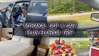 We bought Myrakal a car plus a trip to Florida vlog| ride with us| prissy p