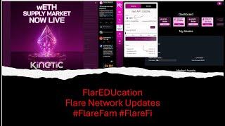 FlareNetworks: Claim Dapp Rewards |  WETH 175%  Apy on Kinetic | PDA| State Connector Rewards wen?