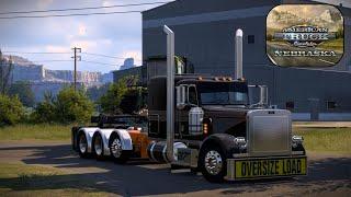 1.50 ROLLIN 389 + NEW WHEELBASE #mozaracing   | 4k | American Truck Simulator | Realistic Driving