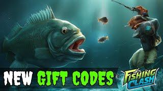 18 NEW CODES FISHING CLASH CODES 2024 - FISHING CLASH GIFT CODES - FISH CLASH CODES