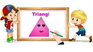 Learn SHAPES with a fun learning way by e learning education channel.