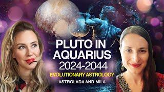 Pluto in Aquarius 2024-2044! A Quantum Jump in Consciousness! Evolutionary Astrology