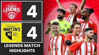 HIGHLIGHTS: Saints Legends 4-4 Russell Martin's XI | Last MINUTE Le Tiss PEN 