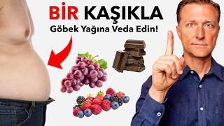 Günde 1 Yemek Kaşığı göbek Yağlarını Eritir | Dr. Berg Türkçe