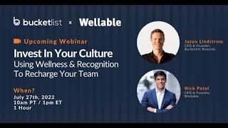 Invest In Your Culture: Using Wellness & Recognition To Recharge Your Team