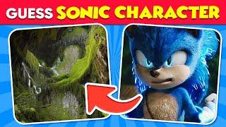 Guess Sonic Characters by Illusion Quiz | SONIC THE HEDGEHOG 3 MOVIE | Sonic, Shin Sonic, Sonic Exe