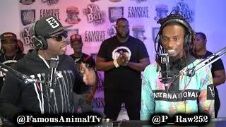 Greenville North Carolina Rapper P'Raww  Stops By Drops Hot Freestyle On Famous Animal Tv