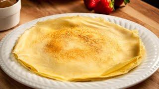 How to Make Crepes - Thin French Crepe Recipe