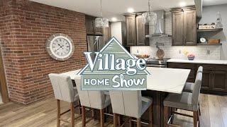 Village Home Stores Kitchen Remodel With Hickory Cabinets