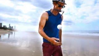 Juggling Percussion with Amazing Harmonica - Juzzie Smith